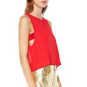 VEDA Marfa Top medium in red